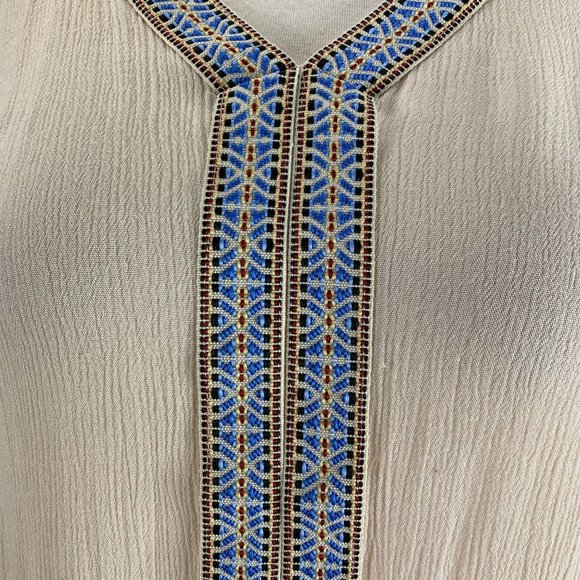 Soieublu Small S Boho Top Cold Shoulder Embroidery - Picture 5 of 5